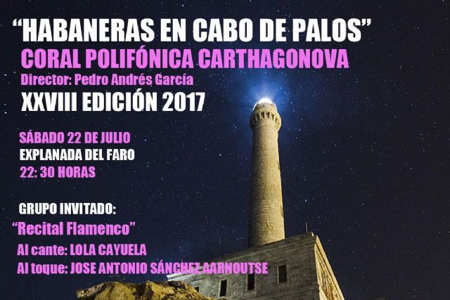 En marcha la XXVIII edicion del Concierto de Habaneras de Cabo de Palos