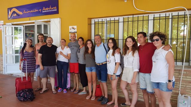 Estudiantes de Enfermería de la UCAM participan como voluntarios en un campamento infantil de la Sociedad de Diabéticos de Cartagena