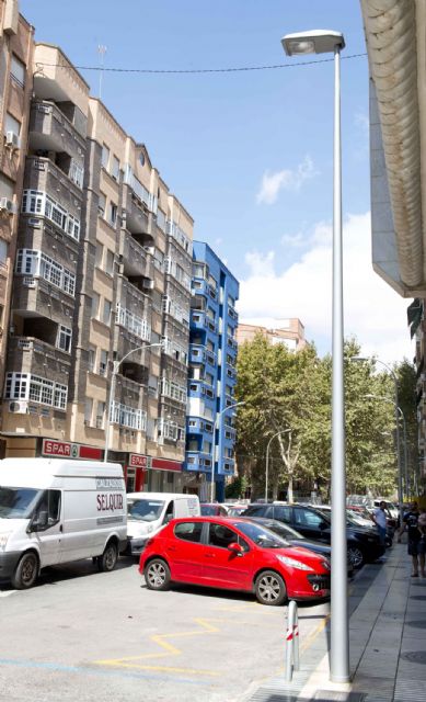 Infraestructuras acomete la mejora del alumbrado público