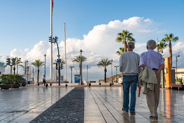 Las primeras horas de la alerta por precipitaciones en Cartagena se saldan sin especiales incidencias