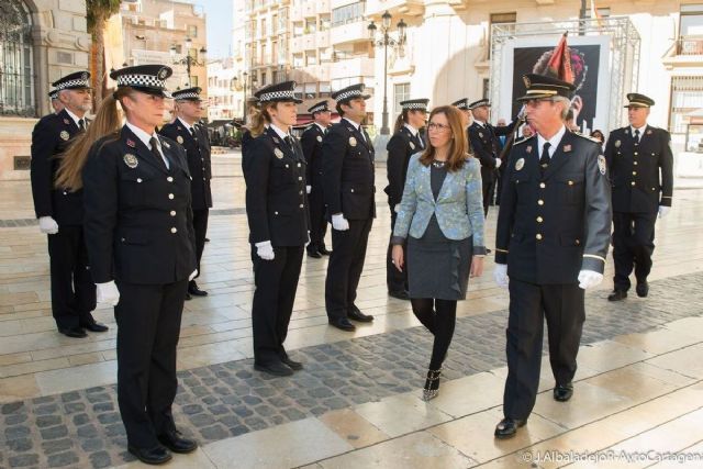 La Policía Local de Cartagena centra los actos de su patrón en la mujer polícía