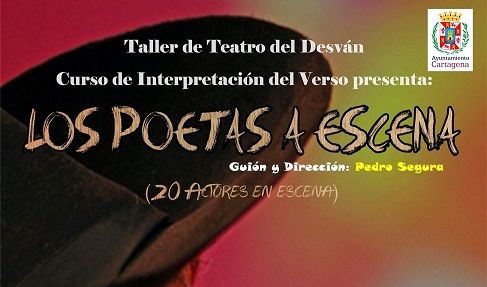 Veinte actores participaran en un recital poetico de Pedro Segura