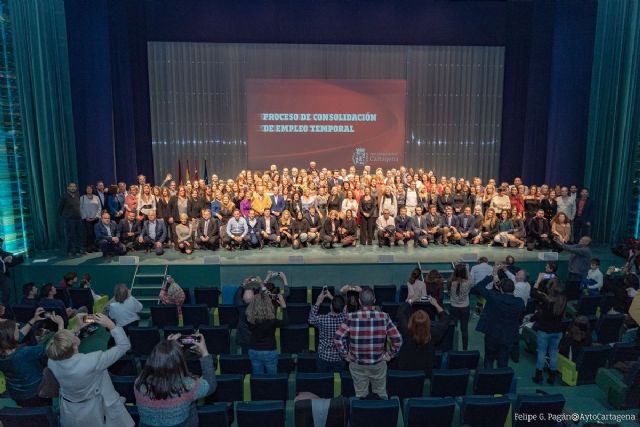 El Ayuntamiento de Cartagena ya cuenta con 151 nuevos funcionarios