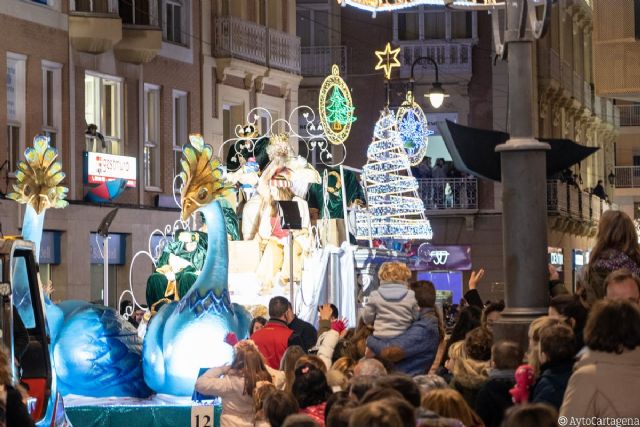 Blancanieves, los Pitufos y los Reyes Magos volverán a desfilar por las calles de Cartagena en la Cabalgata de Reyes 2020