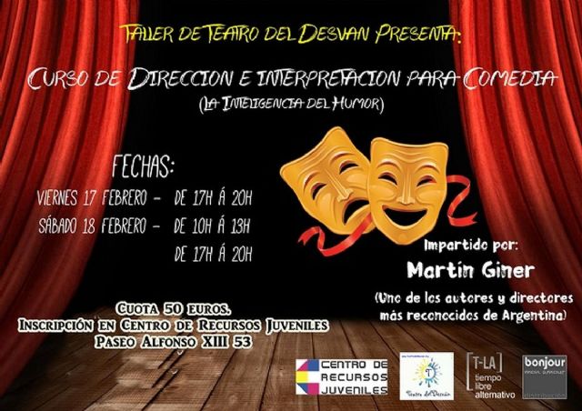 El Teatro del Desvan organiza charlas, cursos y una master class para el T-LA de invierno