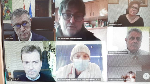 El presidente de la CHS ha mantenido una reunión de trabajo con la Federación de Asociación de Vecinos de Cartagena