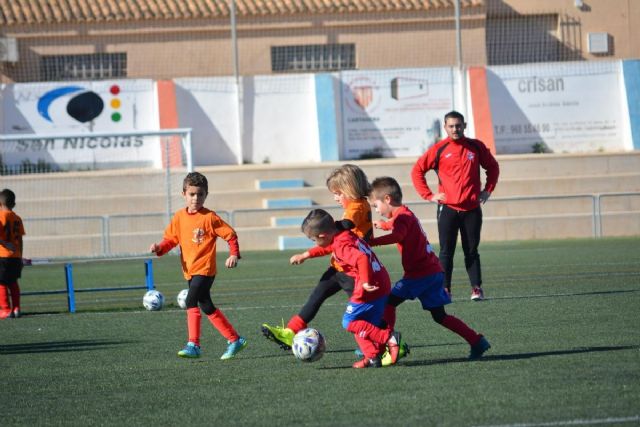 Publicados los horarios de la decimocuarta jornada de la Liga Comarcal de Fútbol Base