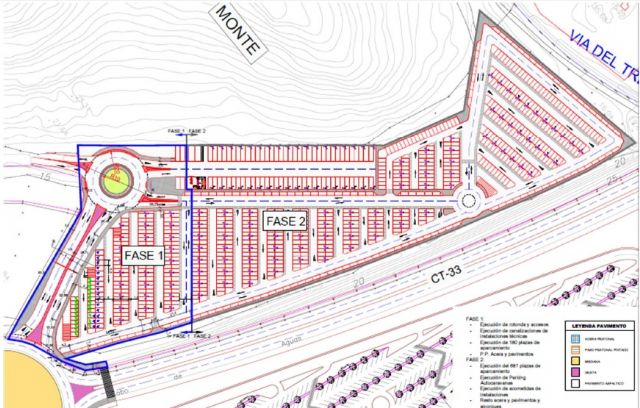 Ciudadanos vincula las nuevas tarifas del parking de Santa Lucía a su proyecto para crear un aparcamiento gratuito