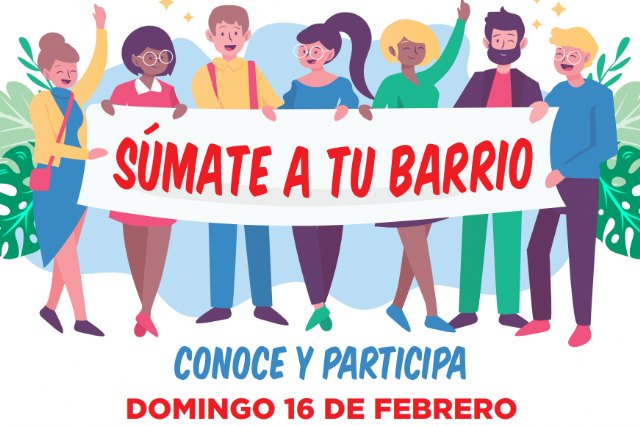 Lo Campano acoge una jornada de convivencia a través de la iniciativa ´Súmate a tu barrio´