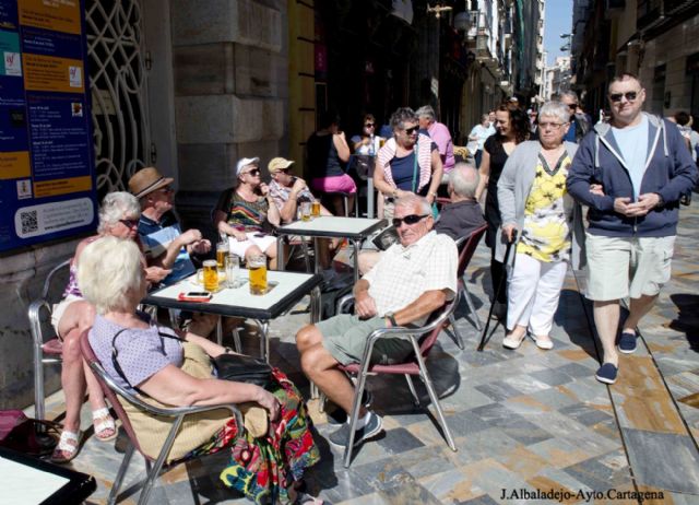 El crucerista un millón llegó a Cartagena con todos los honores
