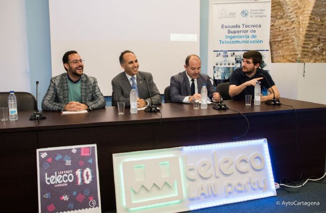 Cartagena reunira a mas de 300 aficionados del ocio digital en la Teleco Lan Party