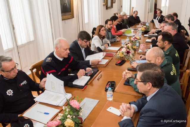 Cerca de 700 efectivos velaran por la seguridad en Cartagena durante esta Semana Santa