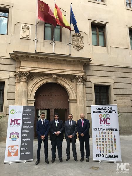 Nace la coalición municipalista que dará voz a los 45 municipios de la Comunidad Autónoma en la Asamblea Regional