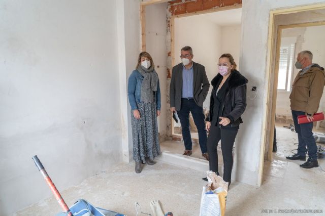 Inversión de 116.000 euros para reformar 52 viviendas sociales en Nueva Cartagena