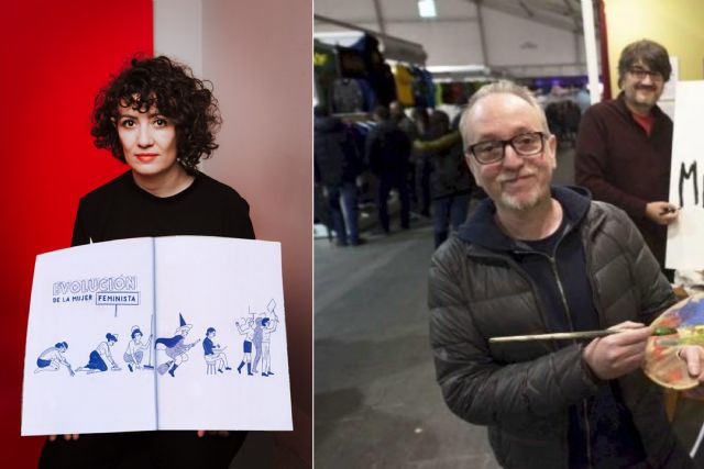 Los ilustradores Ana Galvañ y Javier Olivares harán un recorrido artístico a través del cómic en Cartagena