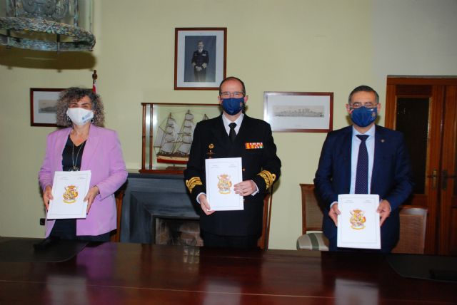 El Ministerio de Defensa otorga la concesión del antiguo Pañol de la Comisión Naval de Regatas del Arsenal de Cartagena a la UNU y a la UPCT