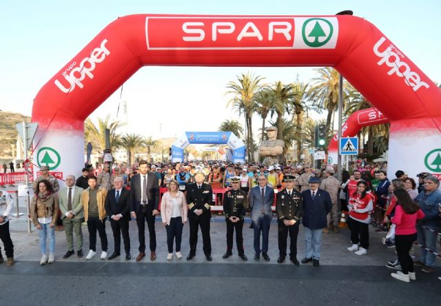 Unas 5.000 personas corren hoy sábado la Ruta de las Fortalezas de Cartagena