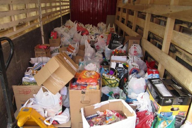 El Ayuntamiento ofrece su colaboración al Banco de Alimentos para que mantenga su almacén logístico en Cartagena