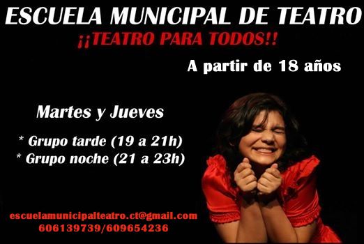 Teatro para todos en la Escuela Municipal de Cartagena