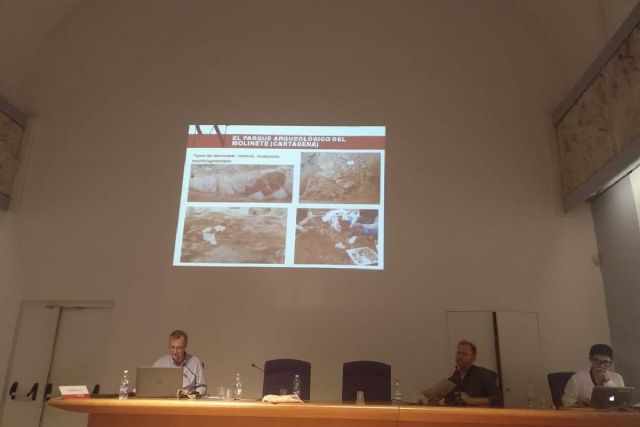 El Parque Arqueológico del Molinete viaja a Nápoles para participar en el Congreso Internacional de la Asociación Internacional de Pintura Mural Antigua