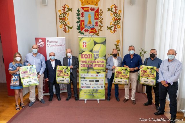 Una treintena de jóvenes talentos del tenis se dan cita en el torneo nacional sub-15 ‘Ciudad de Cartagena’