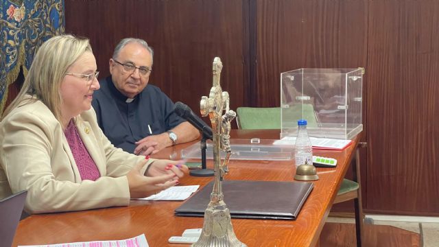 Marién García Boj, reelegida Hermana Mayor de la Cofradía del Resucitado