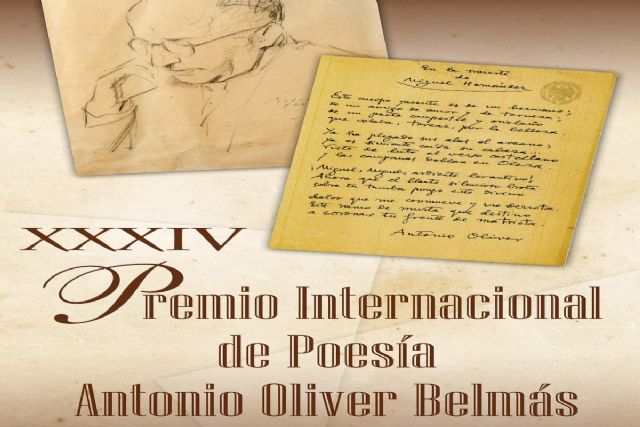 El lunes se falla en internet la XXXIV Edición del Premio Internacional de Poesía Antonio Oliver Belmás