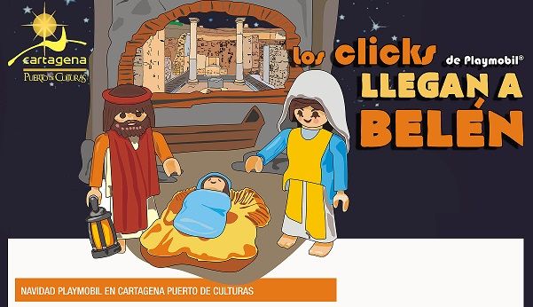 Navidad Playmobil en el Barrio del Foro Romano