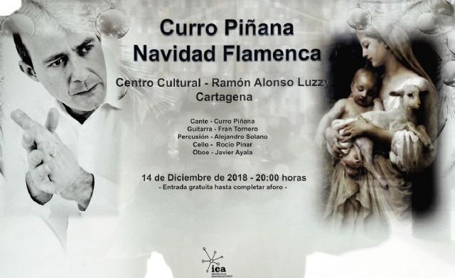 Este viernes arranca la Navidad en el Luzzy con Curro Piñana y su concierto flamenco