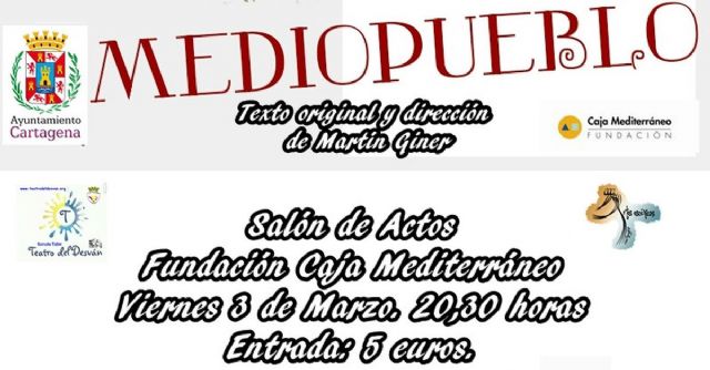 Fundacion Caja Mediterraneo acoge el proximo 3 de marzo la obra Mediopueblo del argentino Martin Giner