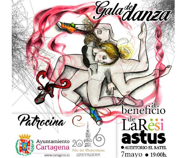 ASTUS organiza una gala de danza en El Batel el 7 de mayo para recaudar fondos