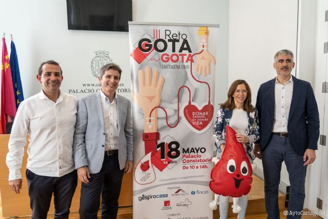 Cartagena donará sangre Gota a Gota por tercer año consecutivo