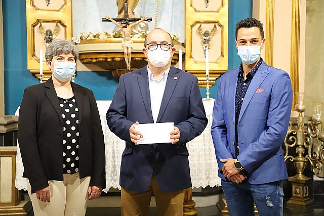 Tambores Quillo hace un donativo a los Soldados Romanos del Resucitado