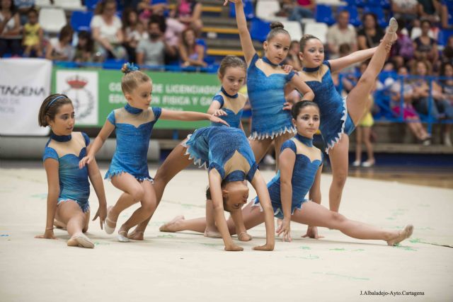 Las Escuelas Municipales de Gimnasia Rítmica clausurarán su curso con una multitudinaria exhibición el jueves
