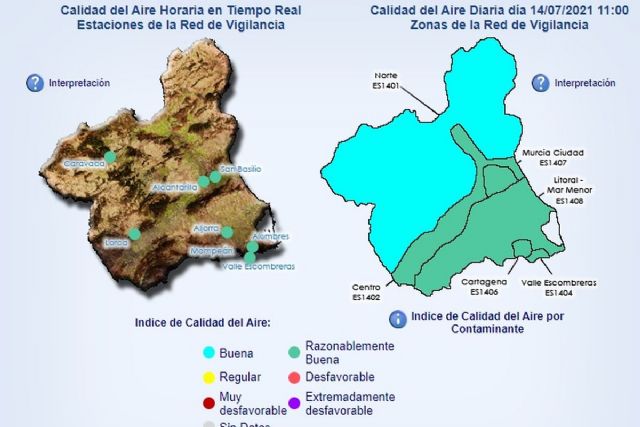 Desactivados los niveles preventivo y correctivo por partículas contaminantes registrado en las estaciones medidoras del municipio