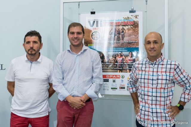 250 deportistas de toda la Region participan este sabado en el VII Duatlon Cross memorial Andres Bermejo de Molinos Marfagones