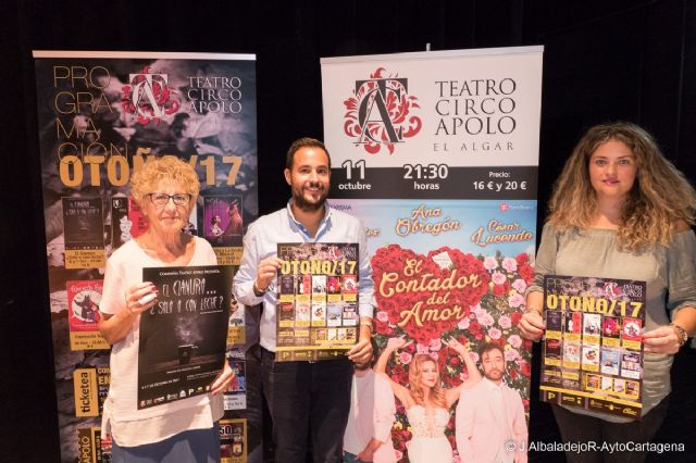 El Teatro Circo Apolo traera a El Algar mas de una decena de producciones para todas las edades