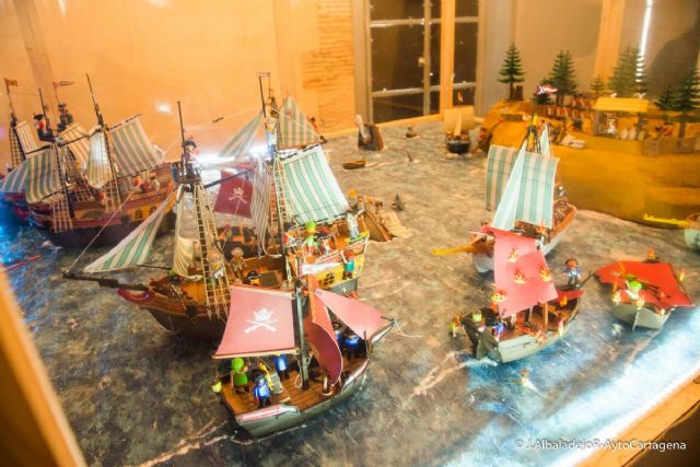 Los Clicks de Playmobil conquistan los museos de Cartagena Puerto de Culturas