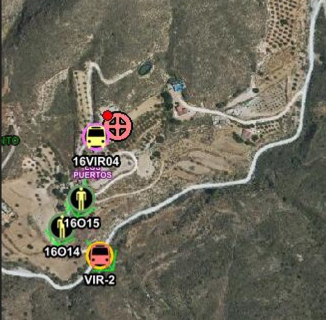 Fallece un varón a caer en una balsa en Los Puertos, Cartagena