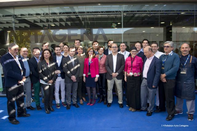 Los productos cartageneros deleitaron los paladares de los asistentes a la feria Murcia Gastronomica