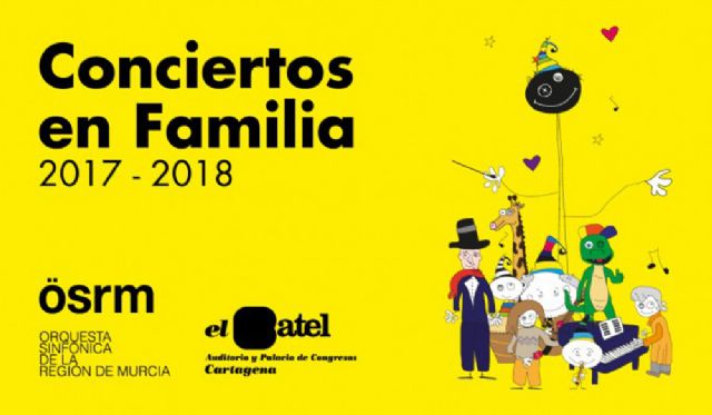 La Orquesta Sinfonica de la Region de Murcia lleva su ciclo de Conciertos en Familia al Auditorio El Batel