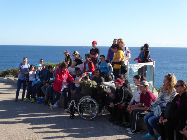 200 personas en situación de vulnerabilidad social han descubierto con Columbares la reserva marina de Cabo de Palos
