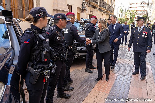 Cartagena tiene la primera policía de la Región que trabaja con medios en tierra, en el mar, en el aire y el ciberespacio
