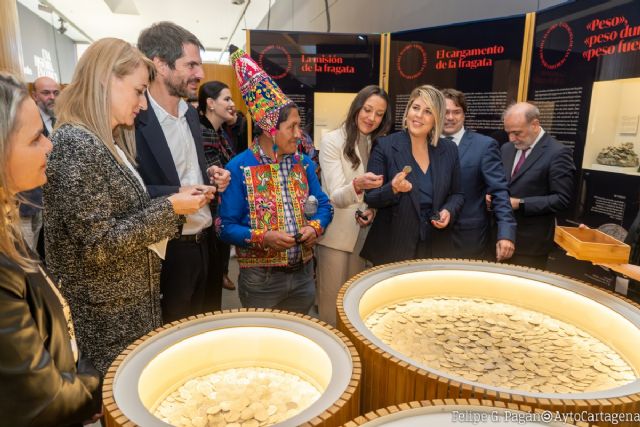 El museo ARQVA de Cartagena estrena una exposición que llevará el tesoro de la fragata Mercedes a América Latina