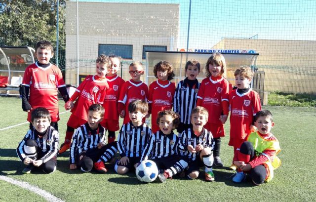 Los Biberon y Chupeta de la Liga Comarcal siguen su particular liga formativa con la participación de 30 equipos en el campeonato