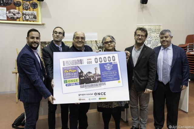 La ONCE conmemora el 125 aniversario de la S.A.M Santa Cecilia de Pozo Estrecho