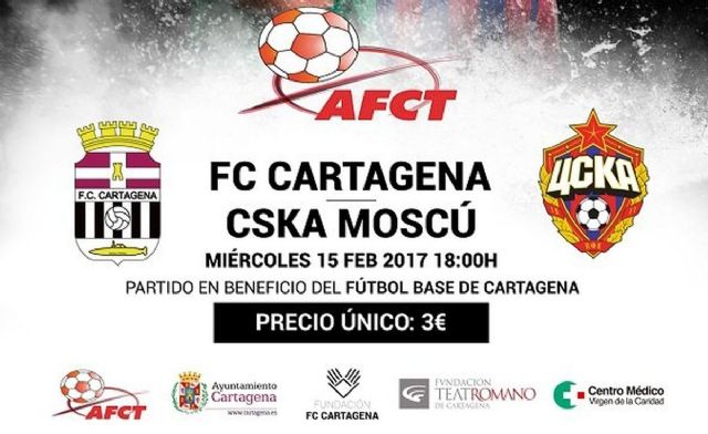 El Efese se enfrenta al CSKA de Moscu en un amistoso a beneficio de la AFCT