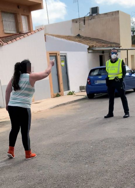 La Guardia Civil detiene a una falsa sanitaria que recorría Los Nietos-Cartagena para diagnosticar contagios por Coronavirus