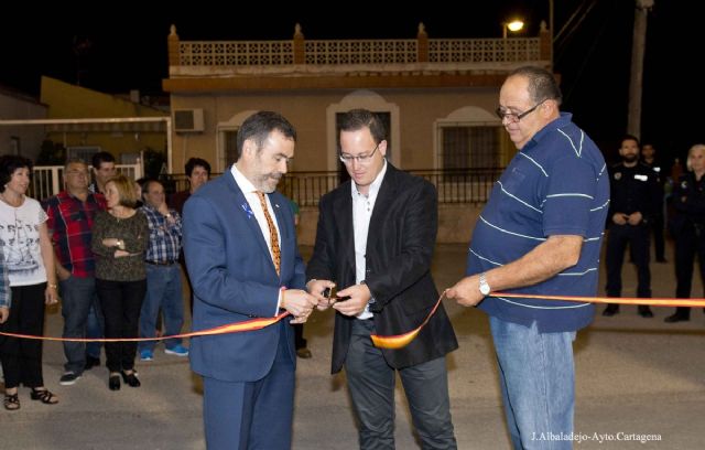 El alcalde de Cartagena fue el encargado de pregonear el inicio de las fiestas de Las Lomas del Albujon