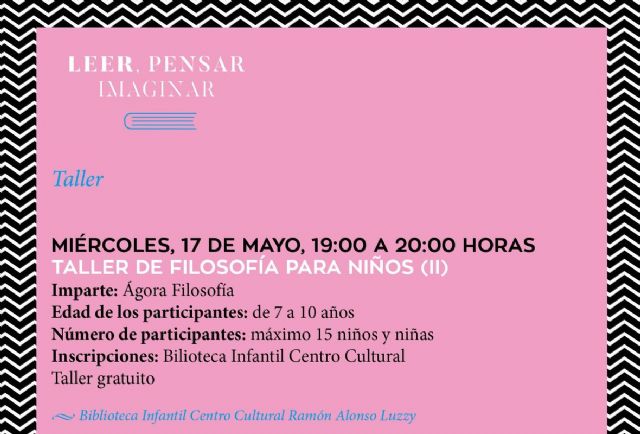 Cartagena Piensa regresa con los talleres de filosofia para niños